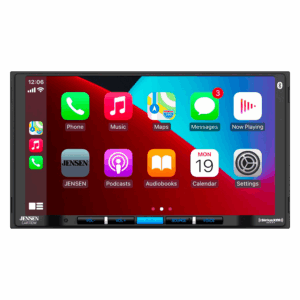 Jensen CAR70V 7" Digital Media Receiver Compatible with Android Auto and Apple CarPlay