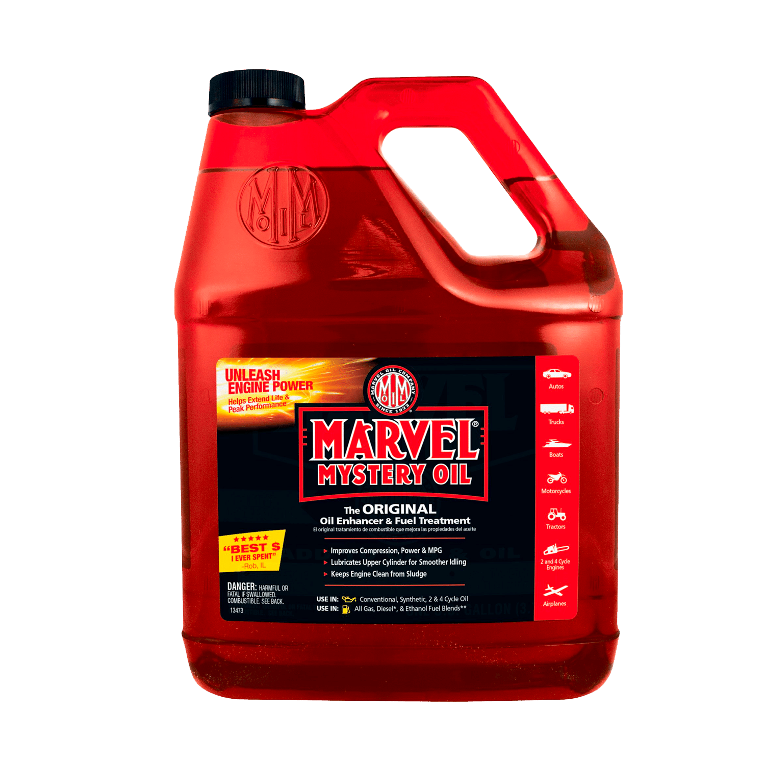 Marvel Mystery Oil - Oil Enhancer and Fuel Treatment, 1 Gallon