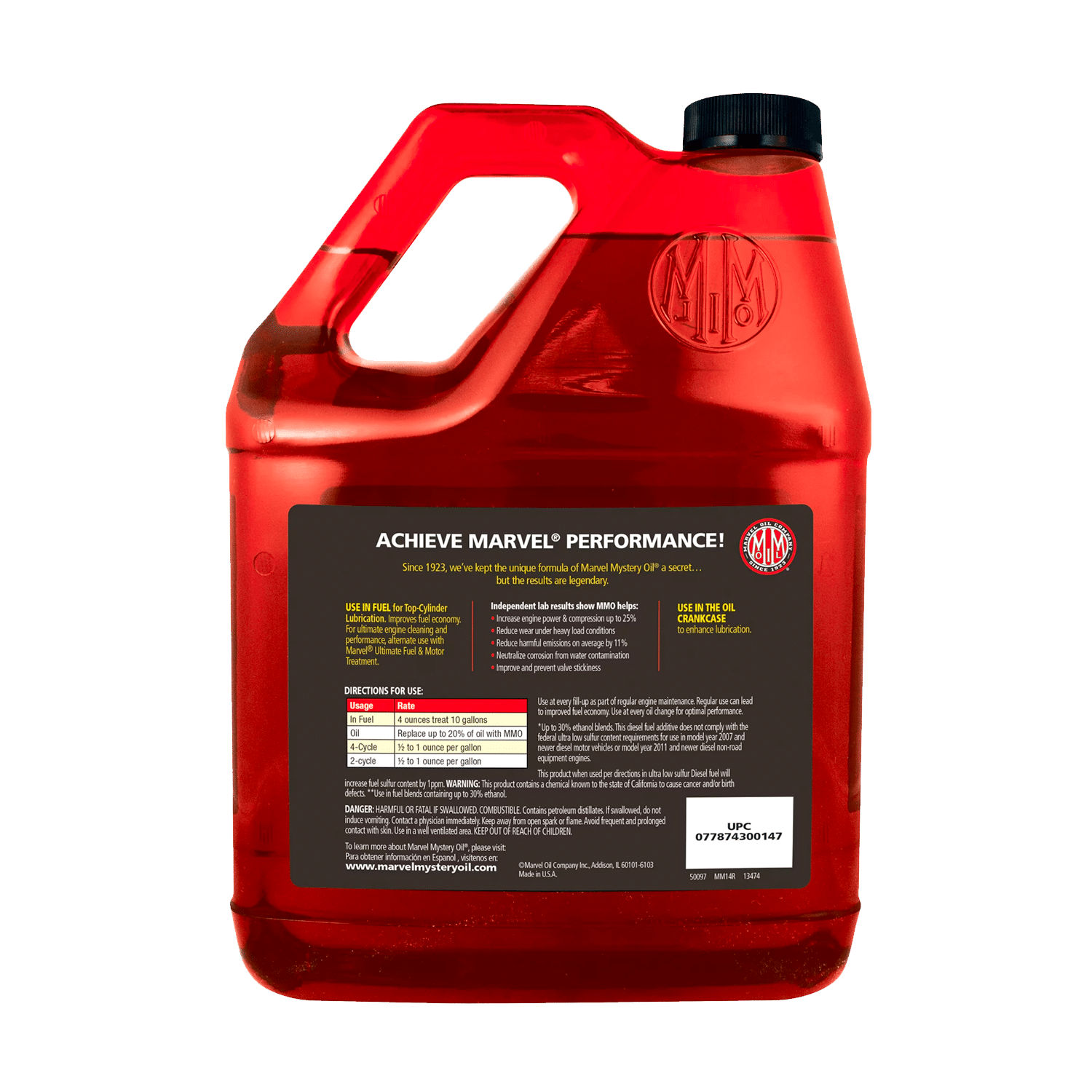 Marvel Mystery Oil - Oil Enhancer and Fuel Treatment, 1 Gallon - Image 2